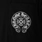 Chrome Hearts Horse Shoe Logo Pocket Black Tee