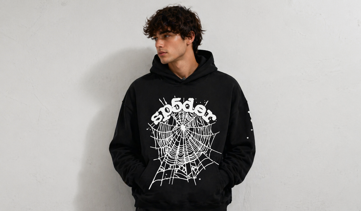 Sp5der OG Web Tracksuit Set 'Black'