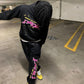 Sp5der P*nk Tracksuit Set