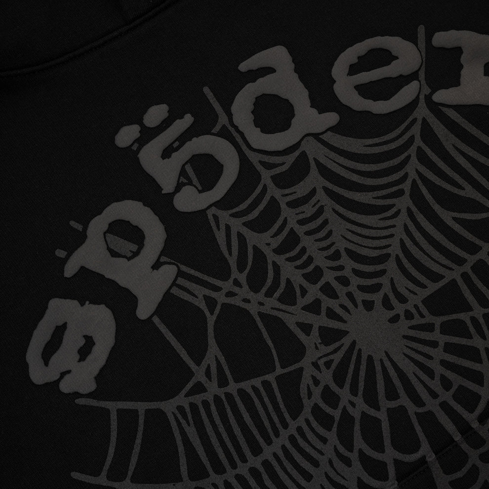 Sp5der Phantom Web Hoodie 'Black'