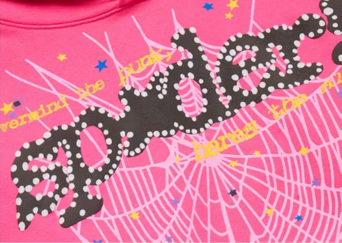 Sp5der P*NK V2 Hoodie
