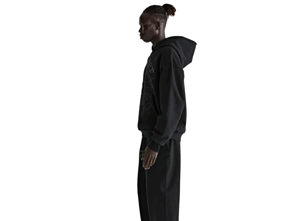 Sp5der Phantom Web Hoodie 'Black'
