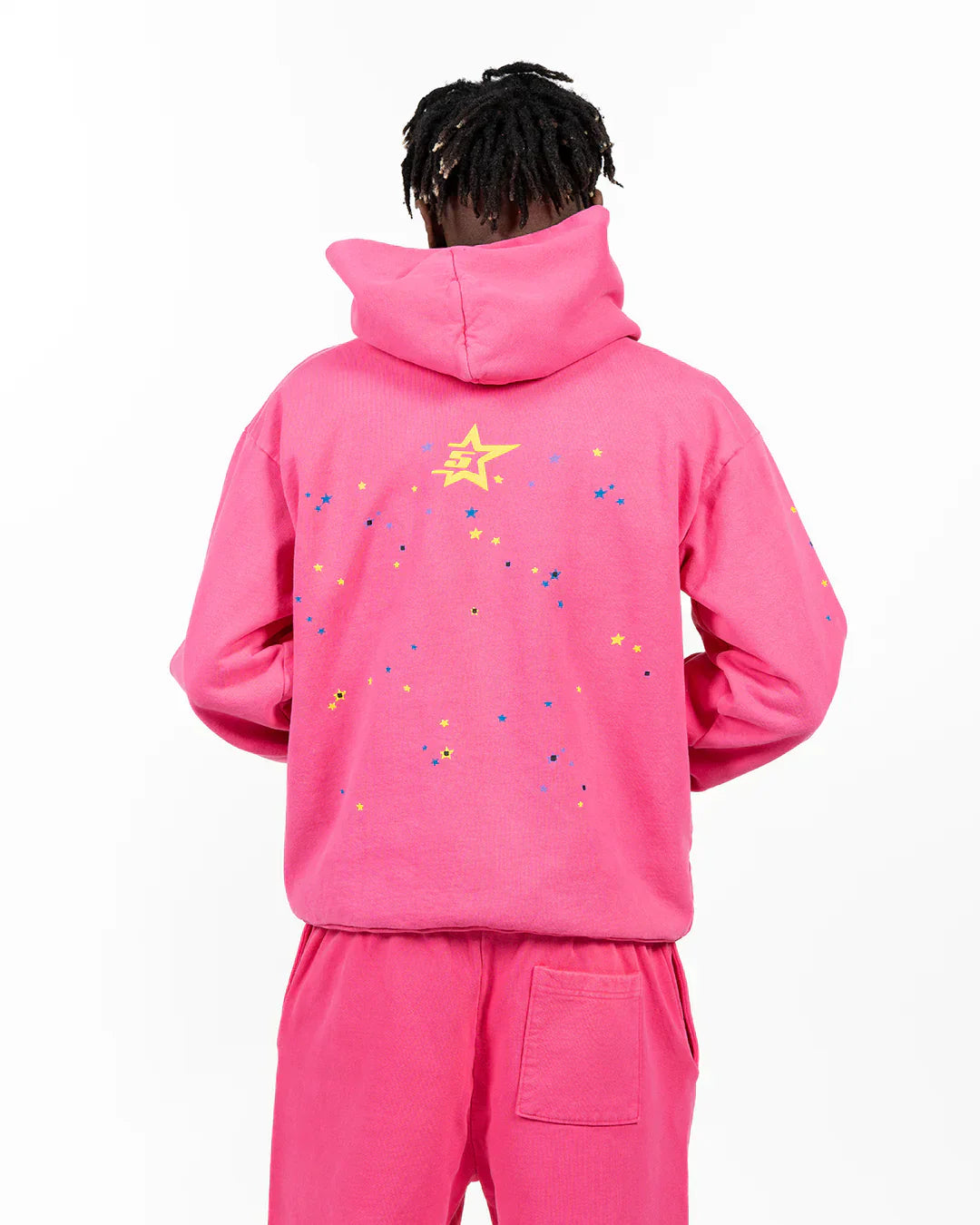 Sp5der P*nk Tracksuit Set